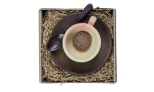 TAZZINA DA CAFFÈ CON PIATTINO E CUCCHIAINO è stato aggiunto alla lista dei desideri!