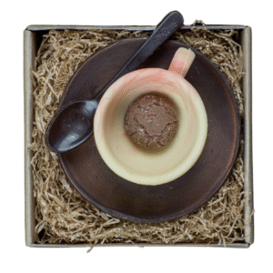 TAZZINA DA CAFFÈ CON PIATTINO E CUCCHIAINO