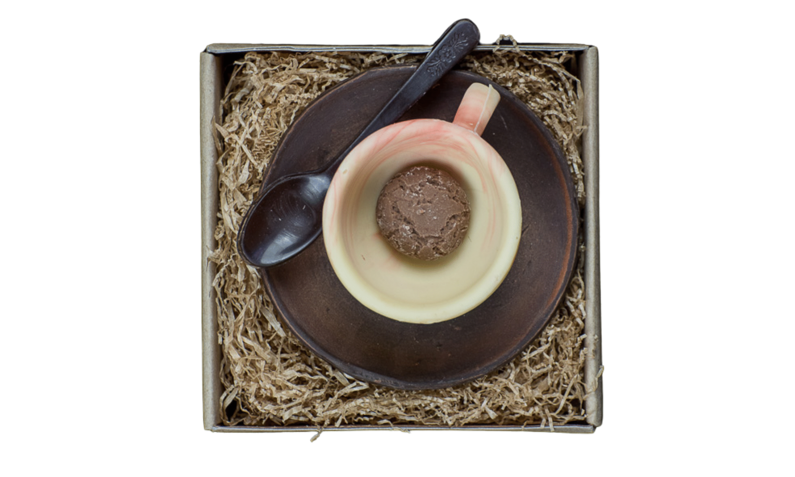 TAZZINA DA CAFFÈ CON PIATTINO E CUCCHIAINO