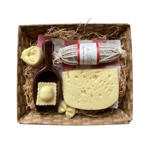 CESTINO 3 TOMA, PASTA E SALAMINO