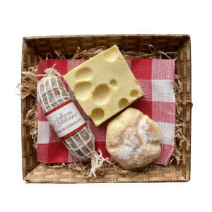 CESTINO 2 GROVIERA, PANE E SALAME